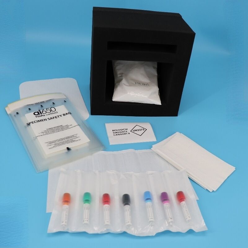 Транспортный мешок для медицинских образцов - 7 слотов для безопасной и организованной обработки образцов