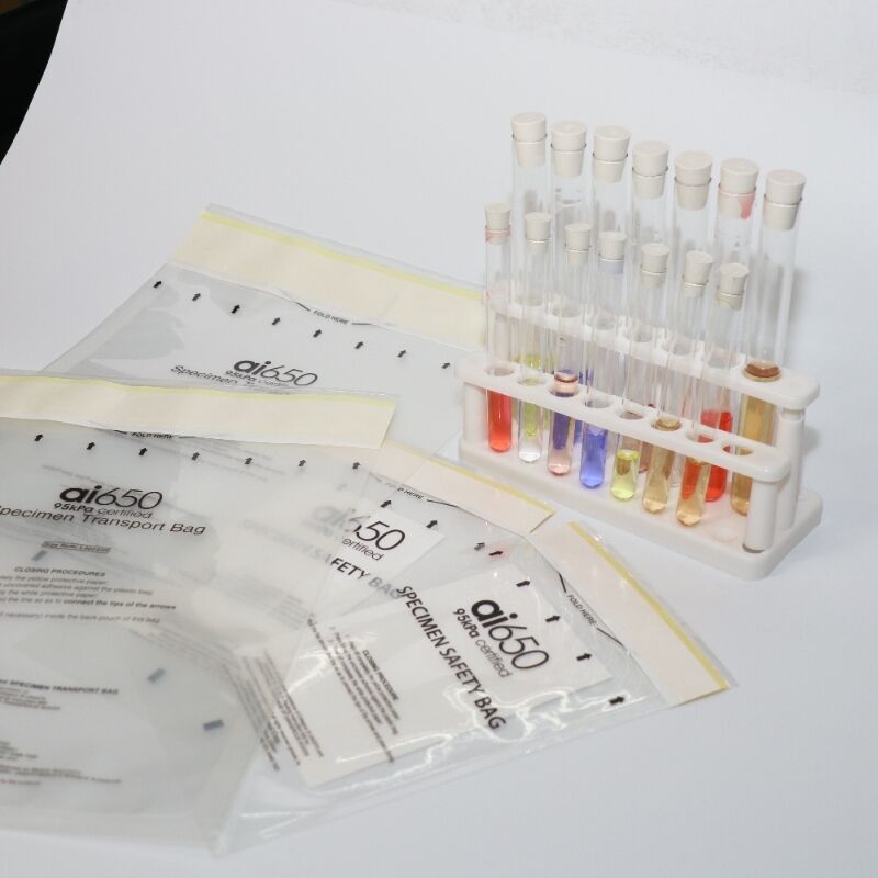 95 кПа Торба с образцами Биологическая опасная упаковка для UN3373 Торба с образцами для перевозки и опасных грузов