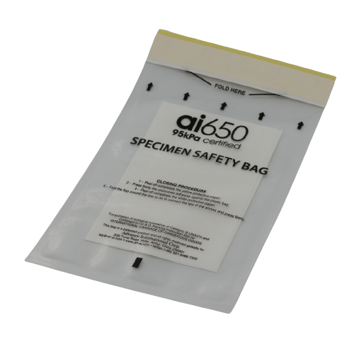 7-слотный поглощающий карманный рукав для транспортировки образцов медицинской лаборатории